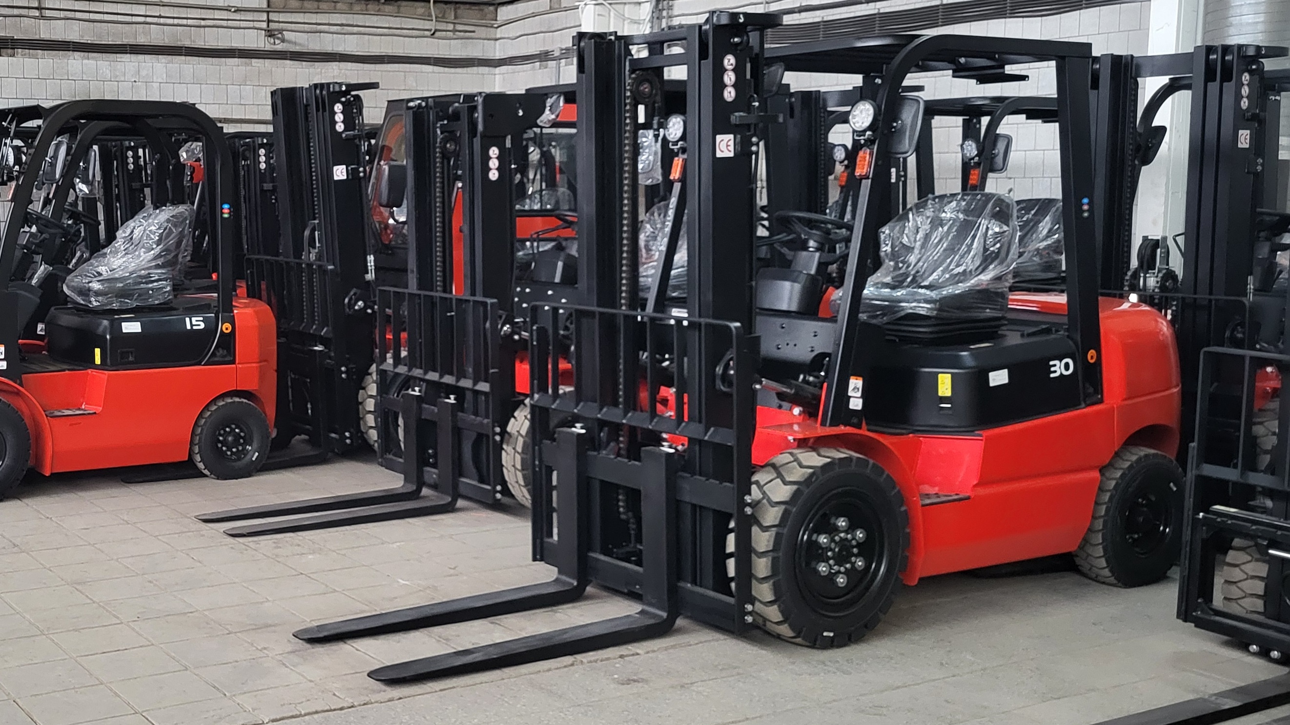 Тест-драйв складской техники на нашем складе в Коврове